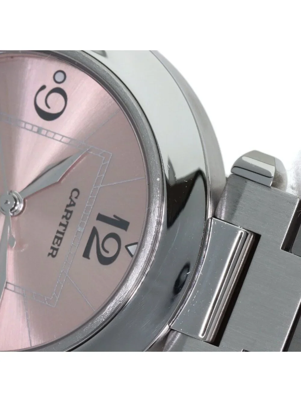 Cartier M7 Pasha C Big Date Watch SS